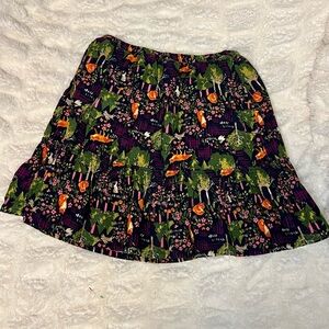NWT Girls Lands End Corduroy Forest Friends Fox
Skirt Size L (14)